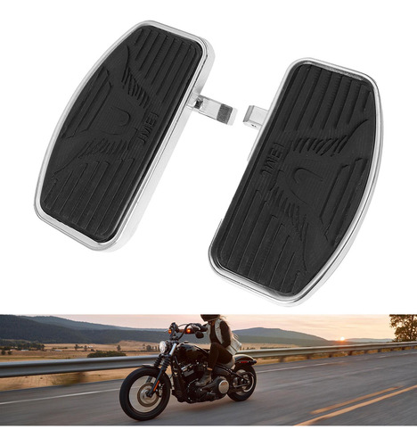 2 Piezas Reposapiés De Motocicleta Accesorio De Motocicleta