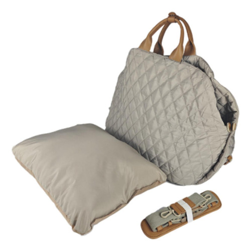 Bolso De Viaje De Perro Mascota Bolso Al Aire Libre Con Gris