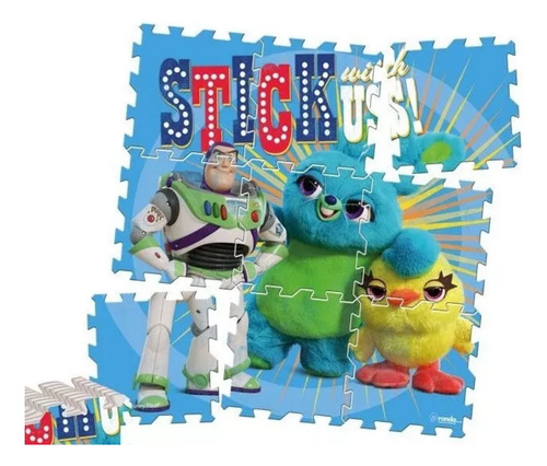 Tapete Mágico Toy Story Para Bebes Y Niños