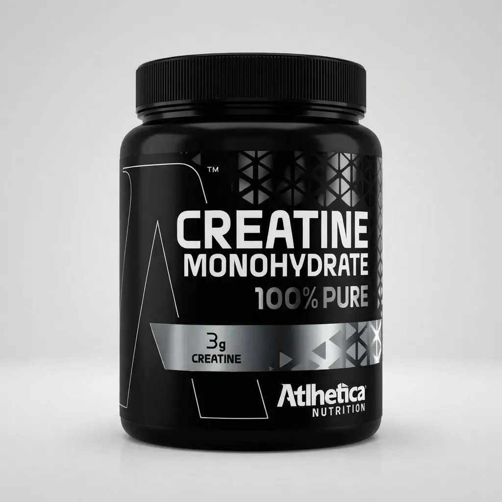 Creatina Atlhetica Nutrition 100% Pure em pó Sem sabor x 300g