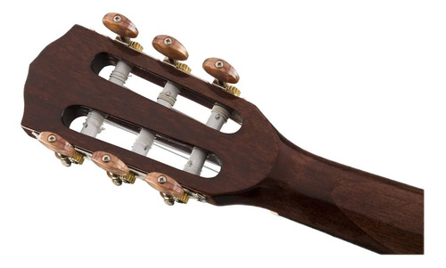 Imagen 6 de 8 de Guitarra criolla clásica Fender Classic Design CN-140SCE para diestros natural gloss