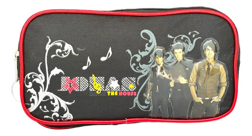 Lapicera Jonas Brothers Ruz 48897 Negro 2 Cierres Dolay