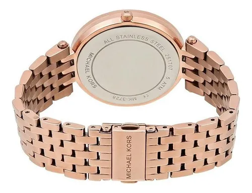 Reloj Michael Kors Classic Mk3728 De Acero Inox. Para Dama
