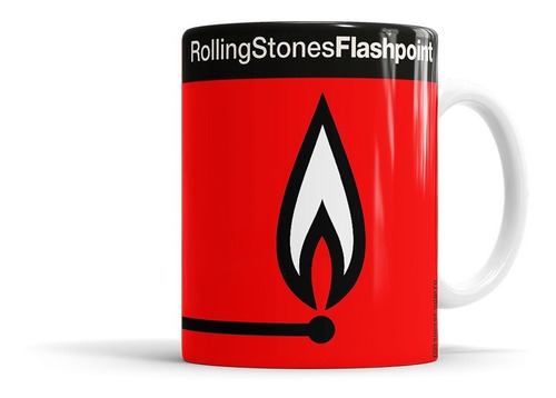 Taza Cerámica Rolling Stones Flashpoint