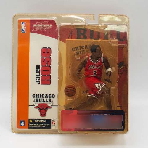 Figura De Jalen Rose Chicago Bulls Nba 2003 Mcfarlane Nuevo