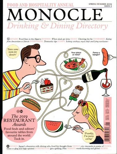 Imagem 1 de 1 de Monocle Revista Compacta - Drinking & Dining Directory