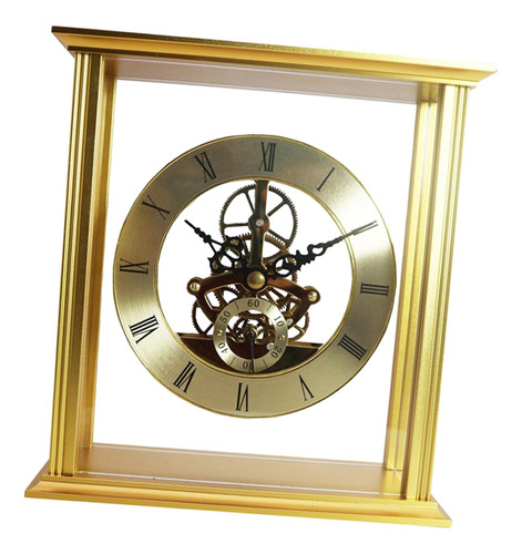 Reloj De Mesa Reloj De Metal Coleccionable Para Dormitorio