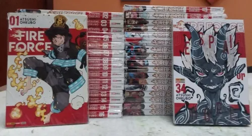 Fire Force Manga Box Set 1 Fire Force Manga Coleção Completa | Frete grátis