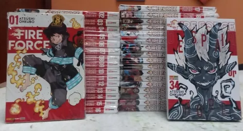 Mangá Fire Force 26 Panini, mangalivre