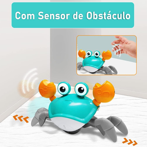 Caranguejo Infantil Para Crianças E Bebês Que Anda Sensorial