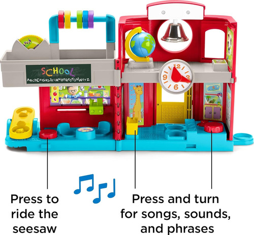 Fisher-price Little People Pequeño Juguete Amigable Escue...