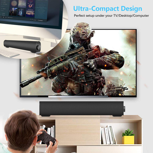 Barra De Sonido Portátil Para Tv/pc - Bluetooth 5.0