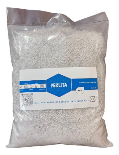 Perlita Fina Premium - Roca Volcánica Natural - 5 Litros 