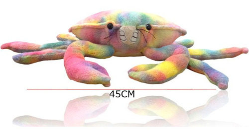 Peluches Animal Cangrejo Real 21 Cm. Phi Phi Toys