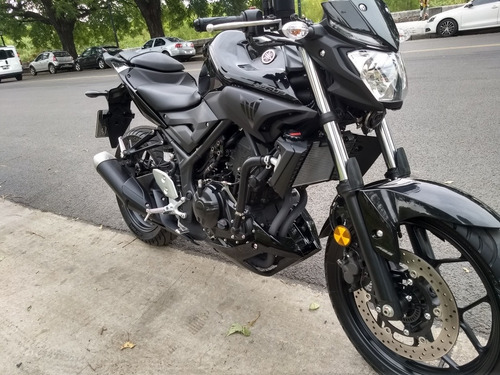 Moto Yamaha Mt 03 - Mt03 Negra 2018 Accesorios - Impecable
