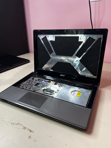 Carcaça Completa Notebook Barato Acer 4553 Zq2 Peças Preto (Usado)