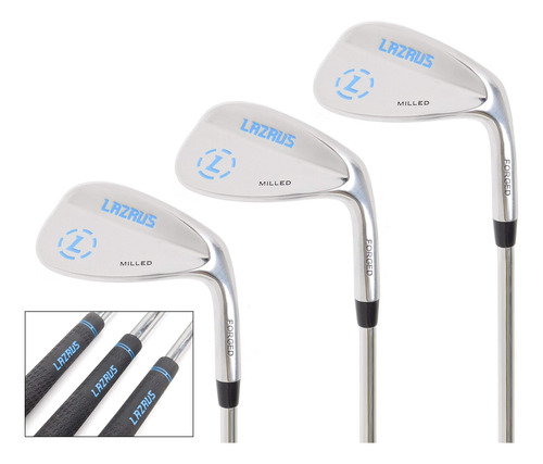 Lazrus Juego Wedges Golf Forjados 52 56 60 Grados Mmg
