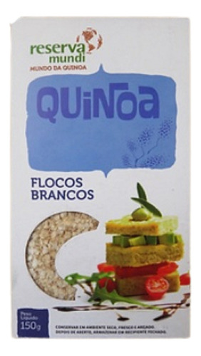 Kit 6x: Quinoa Em Flocos Branca Reserva Mundi 150g