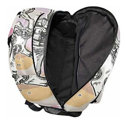 Imagen 6 de 7 de Morral Para Portátil - School Backpack Skeleton With Scooter