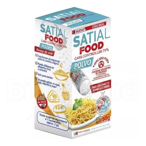 Satial Food Carb Controller Polvo 50g Magistral Lacroze