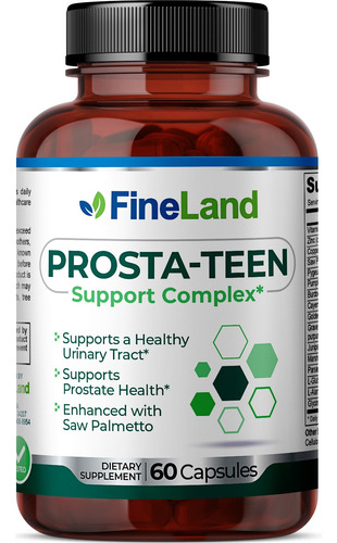 Fineland Prosta-teen 60caps Apoya La Salud De La Próstata 