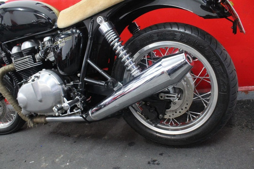 Imagem 11 de 11 de Triumph Thruxton 865 2015 Preta Preto