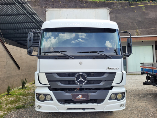 Mb Atego 2430 Truck 2021 Baú 9 Metros