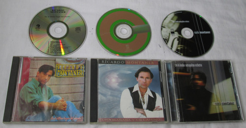 Ricardo Montaner. Lote De 4 Discos Cd. Exitos (Usado)
