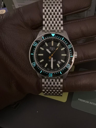 Reloj Ball Engineer Master Ii Skindiver Ll Plateado Negro Negro