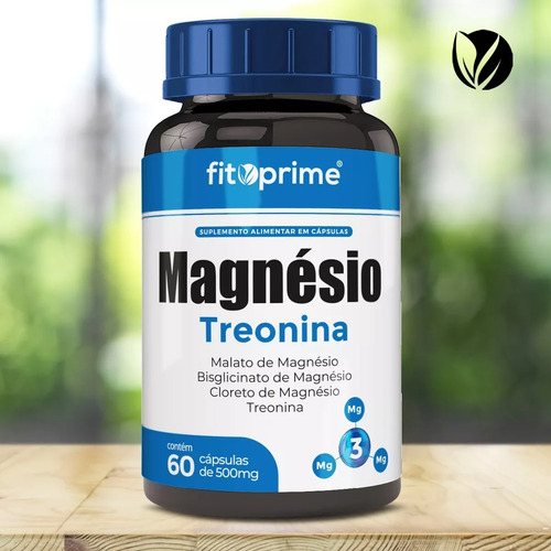 Magnesio Treonina Mezcla De Magnesio Con Treonina 60 Cápsula