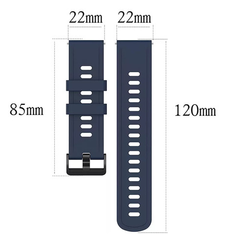 Correa De Silicona Para Xiaomi Mi Watch S1 Active/watch Colo