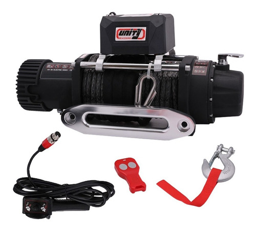 Malacate Eléctrico 12 V Con Plasma 2700 Kg 6000 Lbs