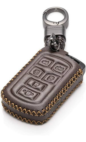Vitodeco Genuine Leather Smart Key Keyless Remote Entry Fob 