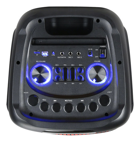 Bocina Recargable Daewoo Bt Usb/sd Mic Aux 80wrms Dw-2000