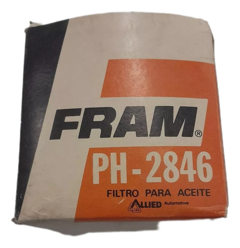 Filtro Aceite Fram Ph 2846 Peugeot 404 504 (hasta 84) 18x1.5