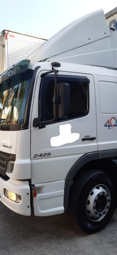 Mb Mercedes Atego 2425 2012 Leito Com Baú De 8,70
