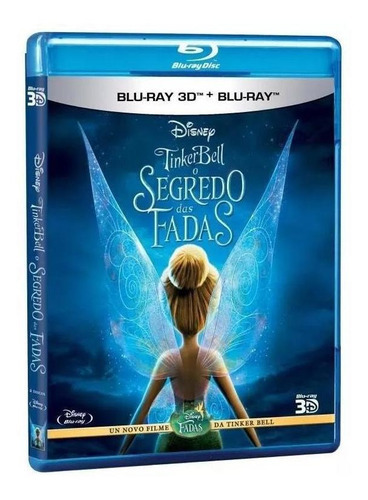 Blu-ray  Tinker Bell - O Segredo Das Fadas 3d + 2d