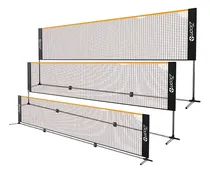 Comprar Zicon Red De Tenis Portátil, Juego De Red De Bádminton De Acero Inoxidable, Altura Ajustable, Red De Nailon Con Bolsa De Transporte, Para Voleibol De Niños, Pickleball, Fútbol, Interior, Exterior