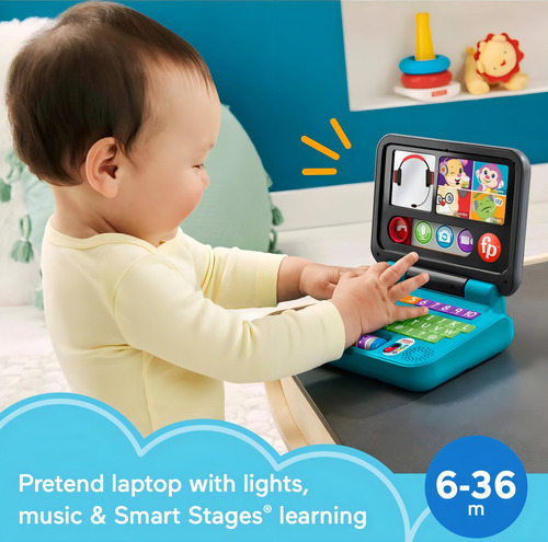 Mi Primera Laptop De Aprendizaje 55 Canciones Fisher Price C