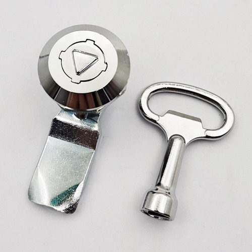 2×cerradura Leva Triangular Cerradura Cajón Llave