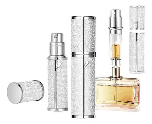 Botella De Perfume En Aerosol De Viaje Recargable, 5 Ml, Pie