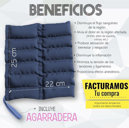 Compresa De Semillas Con Aroma-cojín Terapéutico Morado