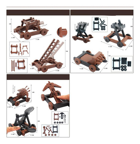 19 Unids/set Deluxe Castle Base Set De Vehículos De A