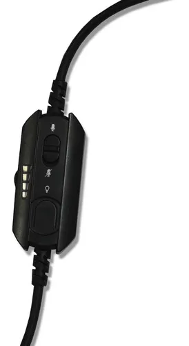 Auriculares HP H320gs 7.1 para jugadores con control de volumen, color negro