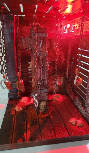Hellraiser Maqueta Diorama Para Escala Neca O Similares