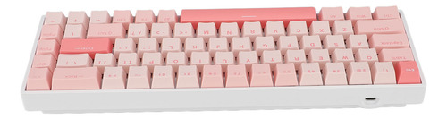 Teclado Para Juegos Con Retroiluminación Rgb, 60%, 68 Teclas