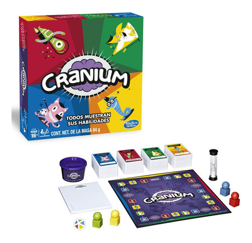 Imagen 5 de 6 de Juego de cartas Cranium Hasbro C1939