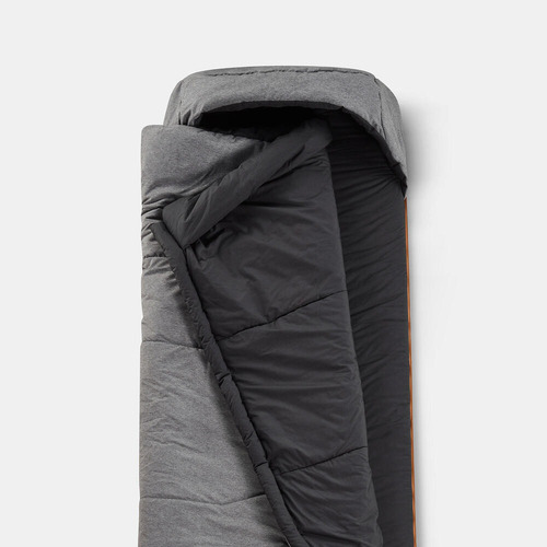 Saco-cama De Algodo Para Camping Perfect Sleep 0 C Coton Cor Preto