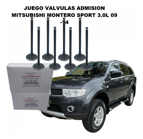 Juego Valvulas Admision Mitsubishi Montero Sport 3.0l 09-14