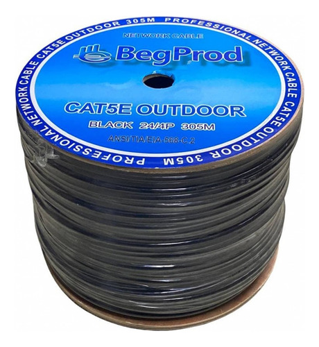 Bobina Cable Utp Cat 6 305 Metros Nuevo Tienda